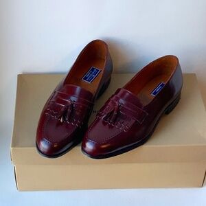 Rockport Bostonian Classic Loafers | Burgundy Leather | 8 1/2 Men’s